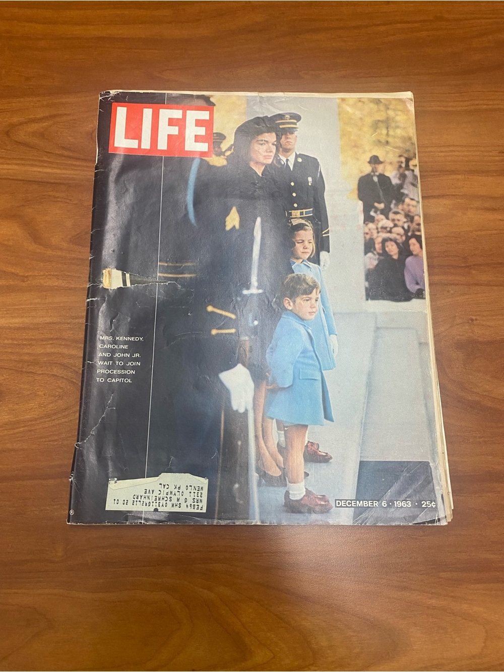 Vintage Life Magazine DECEMBER 6, 1963 John F. Kennedy Funeral